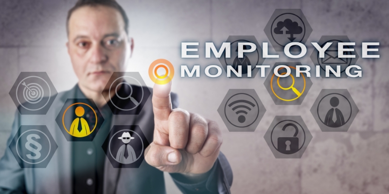 A corporate professional engaged in employee monitoring activity.